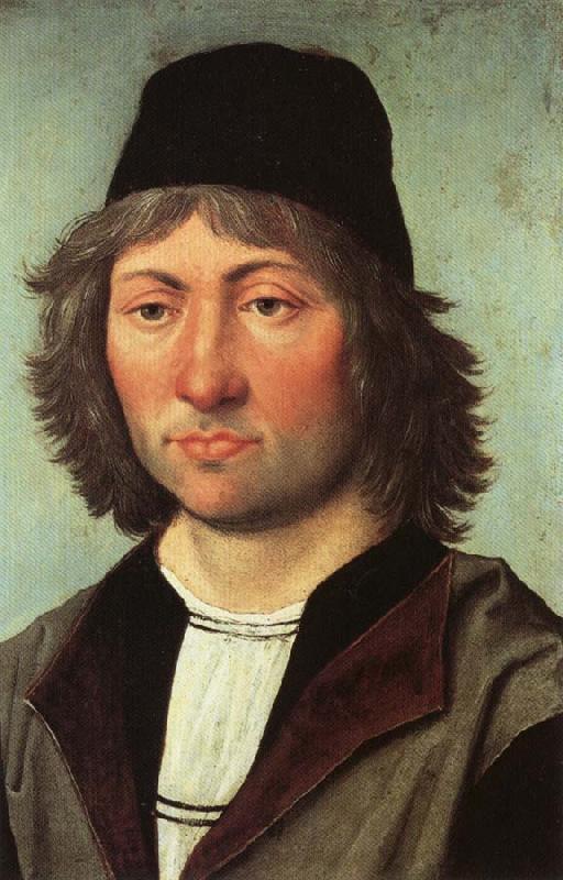 BERRUGUETE, Pedro Self-Portrait oil painting image